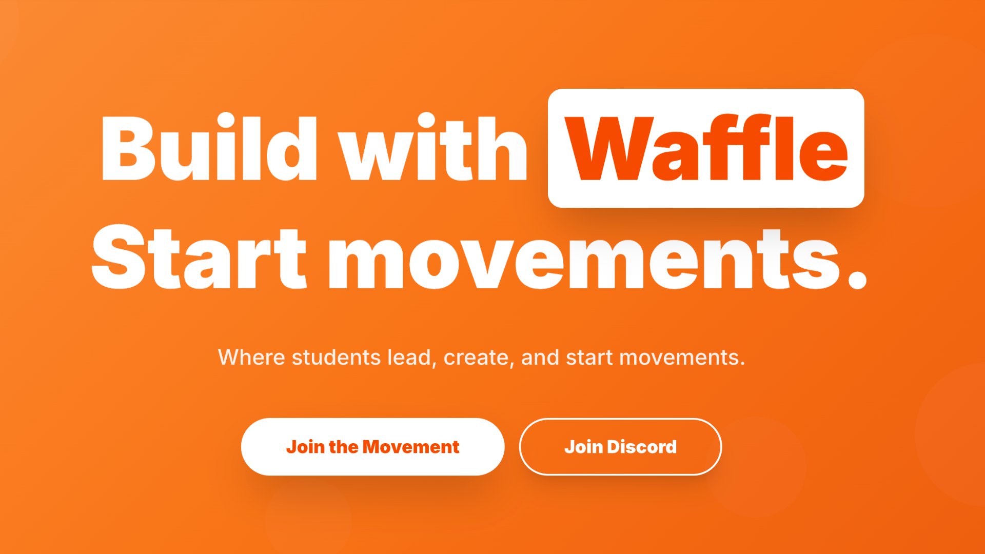 Waffle Website